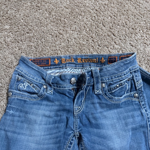 Rock rival jeans size 27 - Picture 5 of 8